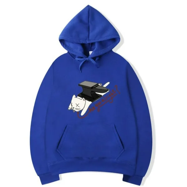 Wilbur Soot Merch Are You Alright？Blue Hoodie