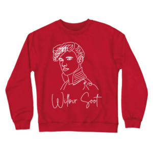 Wilbur Soot Red Sweatshirt