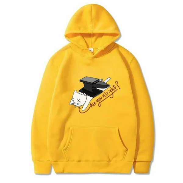 Wilbur Soot Merch Are You Alright？Yellow Hoodie